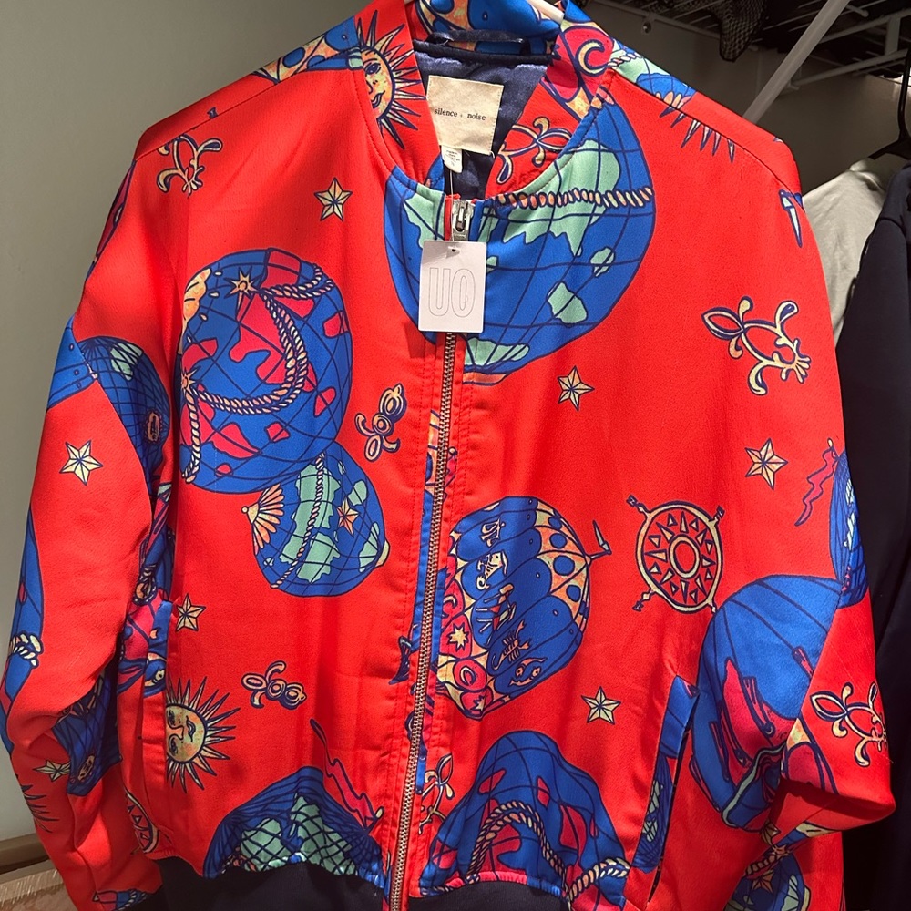 Silence + Noise Bomber Jacket